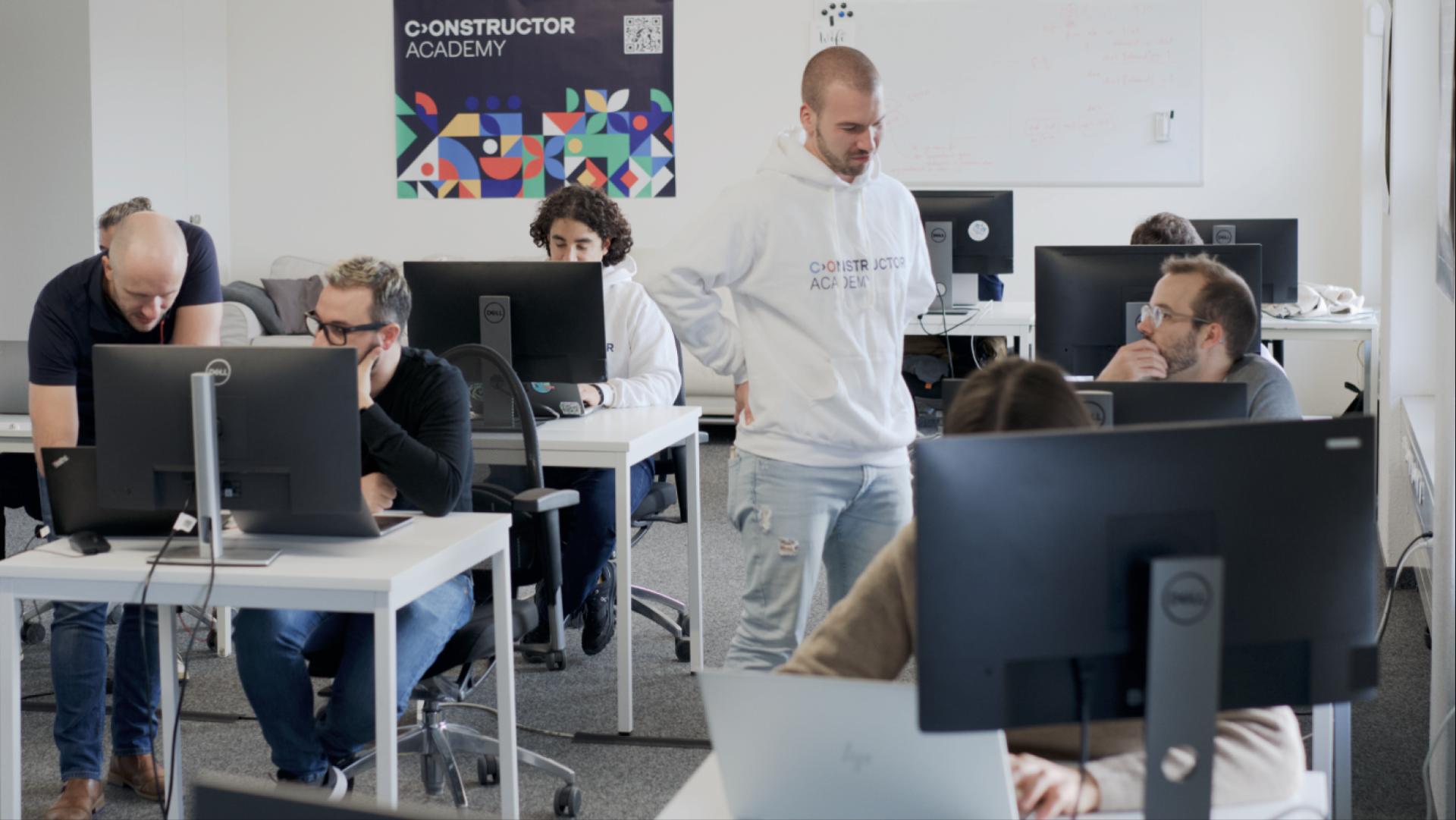 Coding Bootcamp students