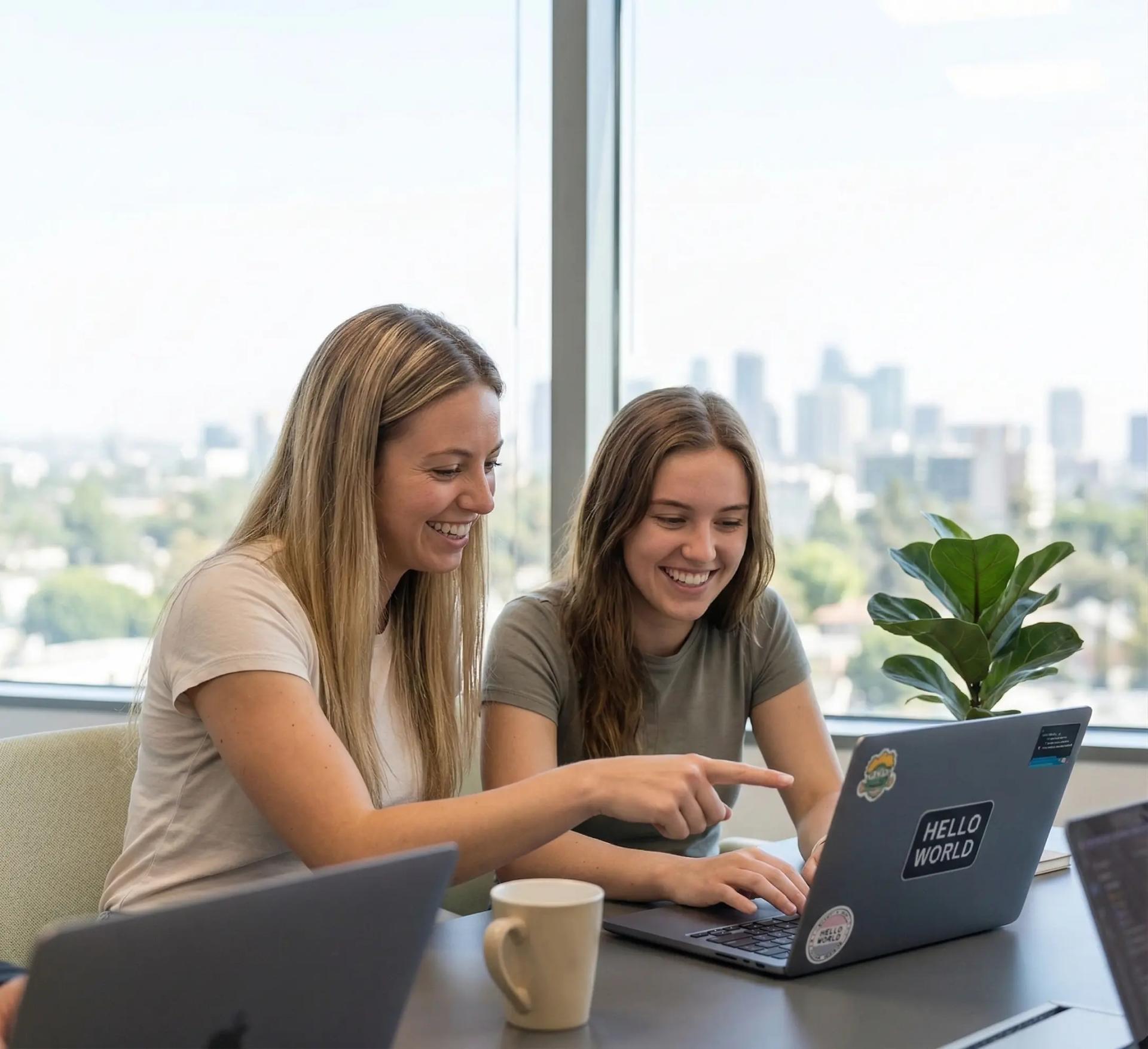 Coding Bootcamp students
